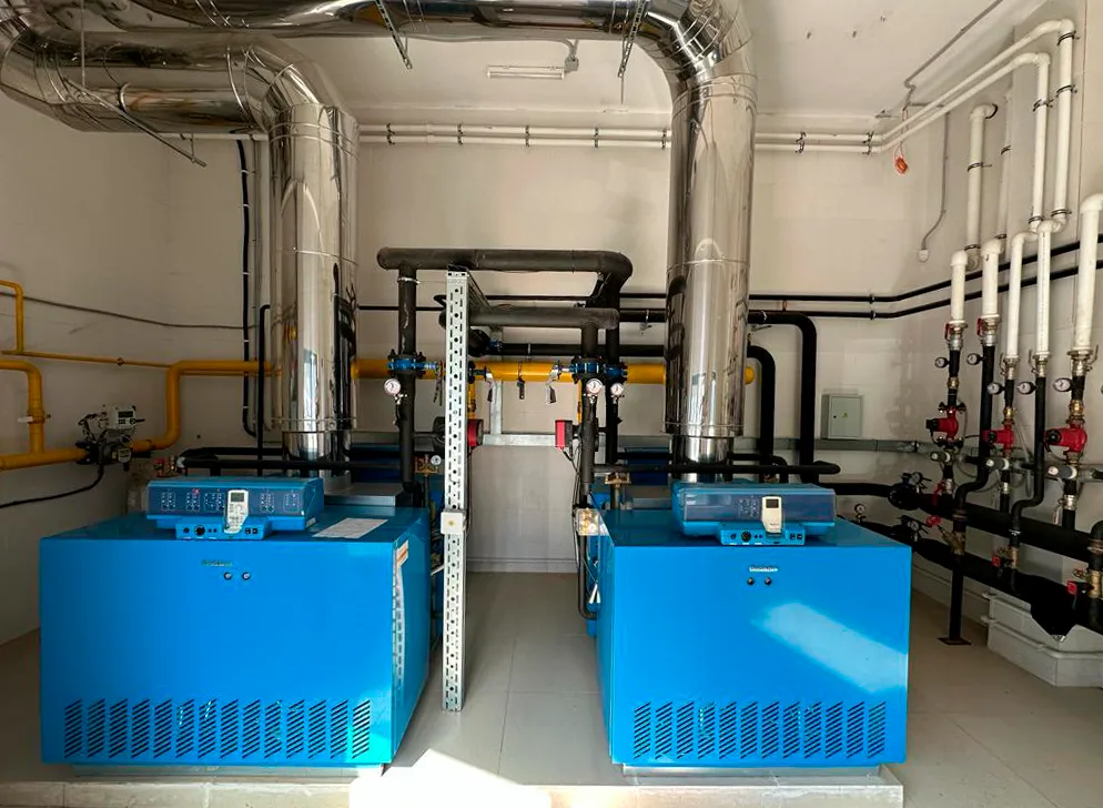 Котельная 500 кВт торгового центра Да — монтаж под ключ